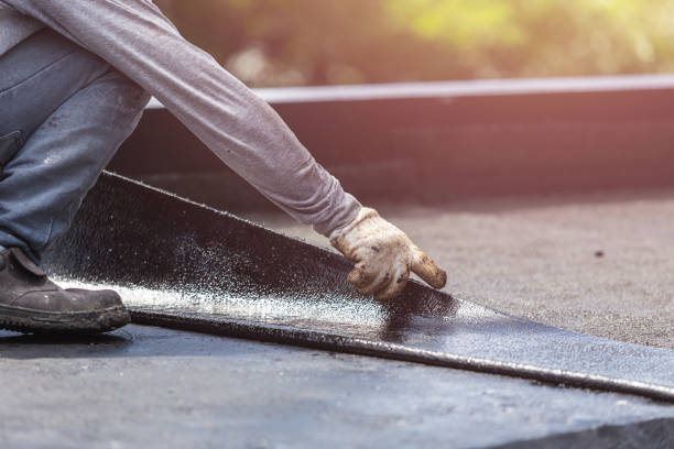 Professional Exterior Waterproofing technician working in Medina, WA